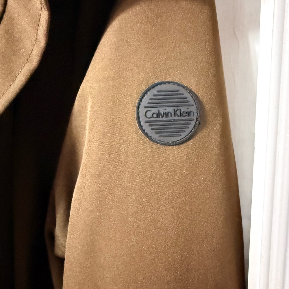 Calvin Klein Women's Khaki Brown Winter Utility Jacket - Picture 4 of 16